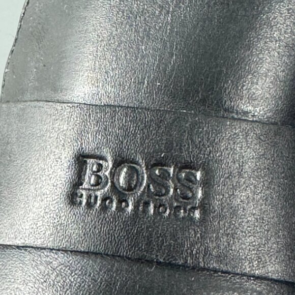 Boss Hugo Boss Black Leather Loafers, Size 8.5 US main image 7